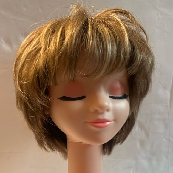 Paula Young Blonde Curly Layered Wig Full Cap - Picture 1 of 7